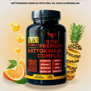 10 in 1 Nattokinase 6000fu Blended Capsules